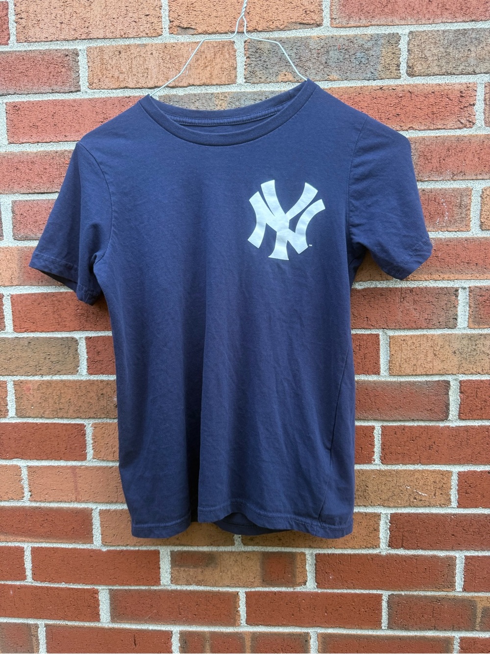 New York Yankees Aaron Judge #99 Youth T-Shirt Navy Size M 10/12 MLB